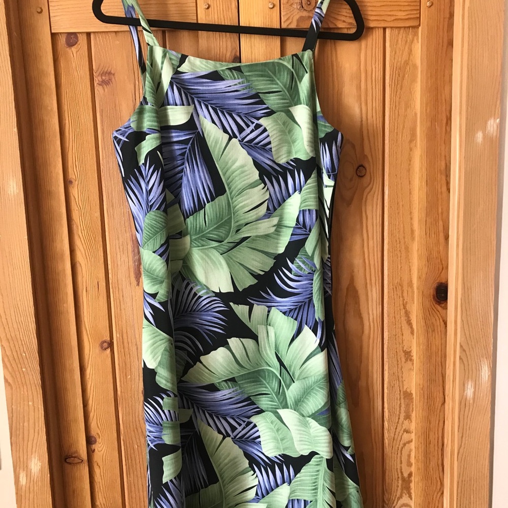 Silk floral dress
